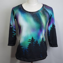 Load image into Gallery viewer, Aurora Borealis Raglan Semi Fitted
