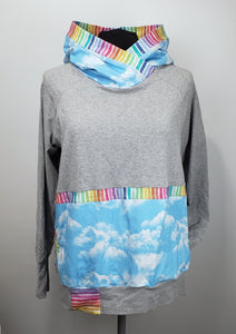 Relaxed Fit Hoodie Head in the Clouds