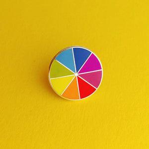 Enamel Pin Color Wheel
