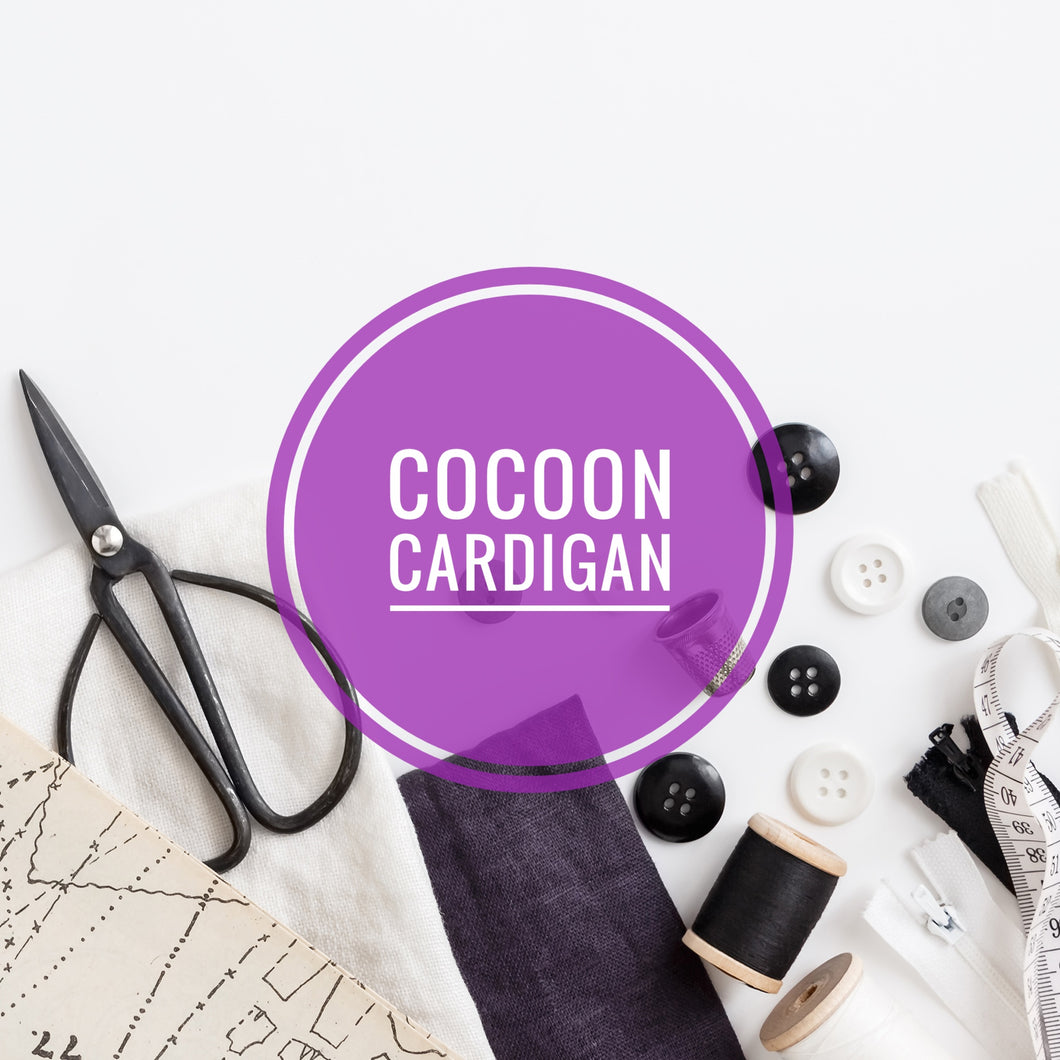 Custom Order Building Cocoon Cardigan